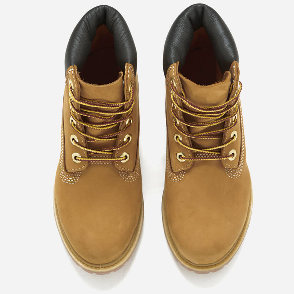 Timberland Women's 6 Inch Nubuck Premium Boots - Wheat