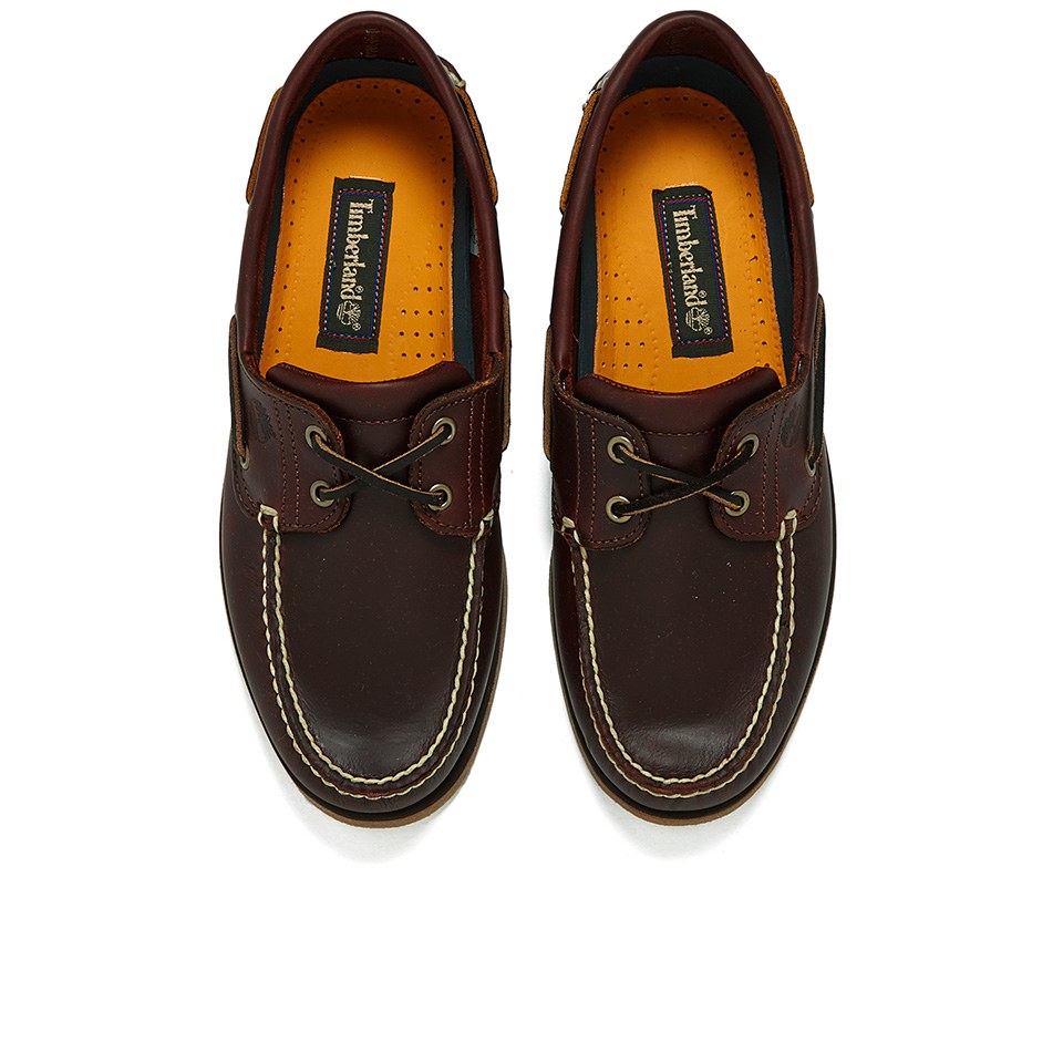 Timberland Men's Classic 2-Eye Boat Shoes - Rootbeer Smooth