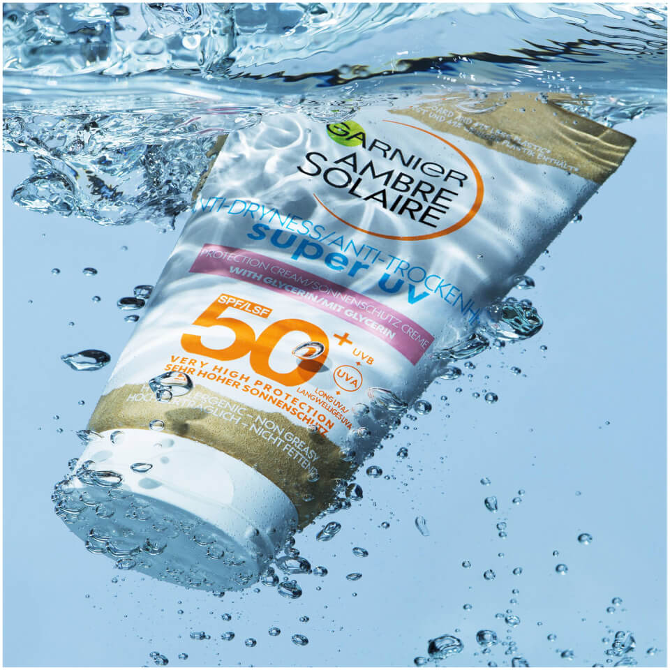 Garnier Ambre Solaire Sensitive Face and Neck Sun Cream SPF 50+ 50ml