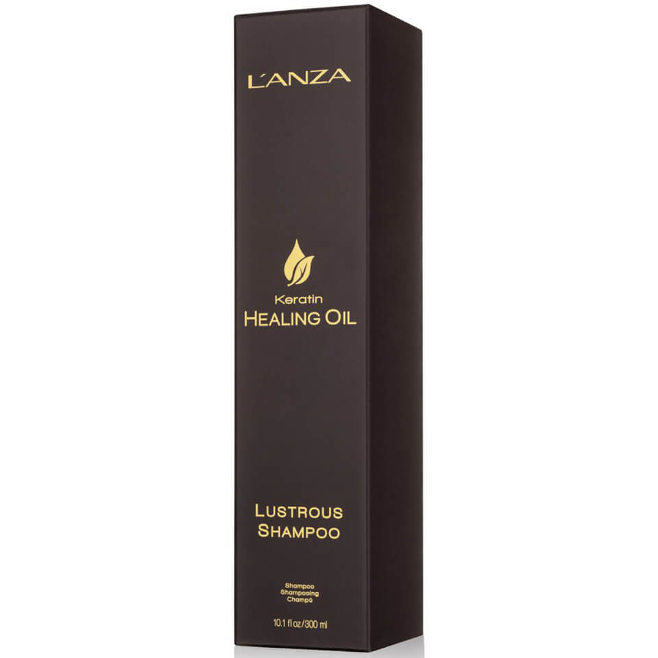 L'Anza Keratin Healing Oil Silken Shampoo (300ml)