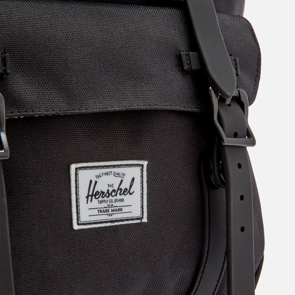 Herschel Supply Co. Men's Little America Backpack - Black Rubber