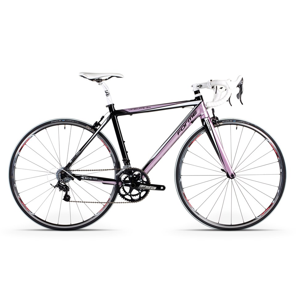 Forme Longcliffe 1.0 Fe Ladies Road Bike Violet Black White Coggles