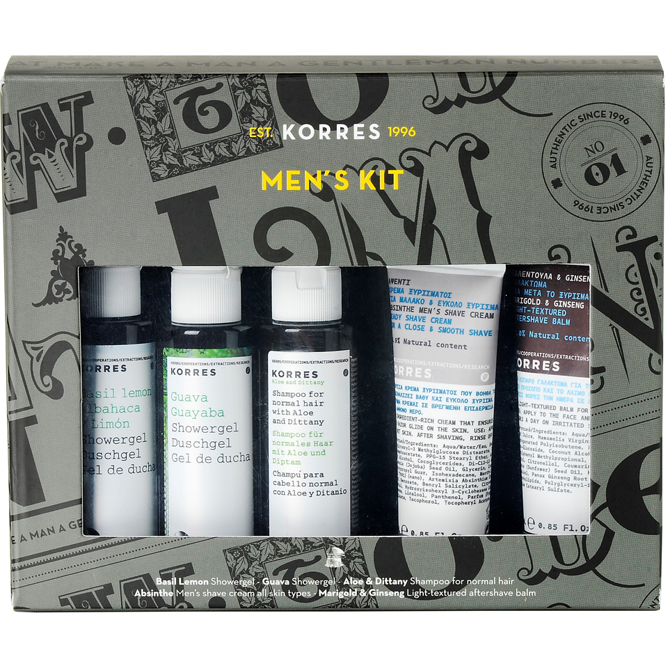 KORRES All New Men's Kit (5 Products)