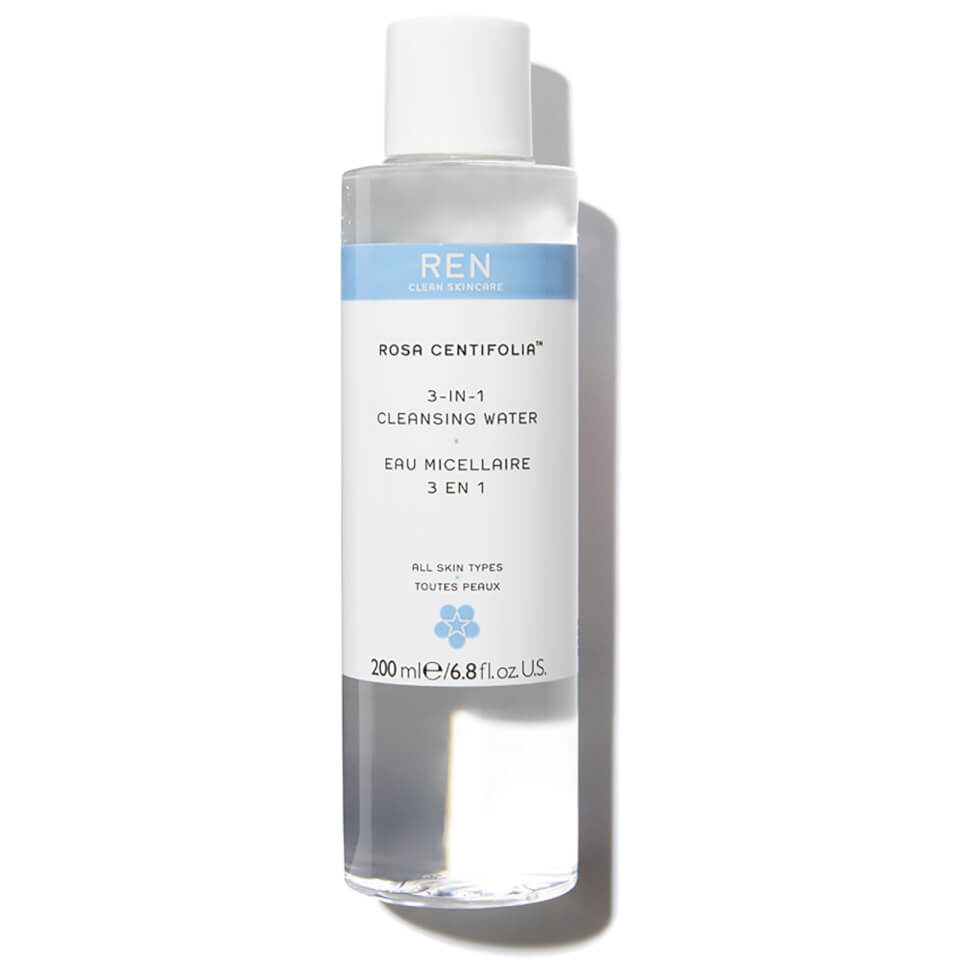 REN Clean Skincare Rosa Centifolia 3-In-1 Cleansing Water 200ml