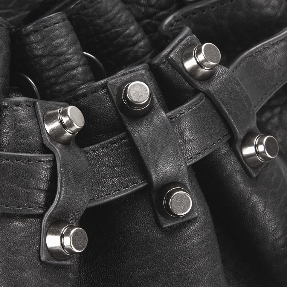 Alexander Wang Women's Diego Pebble Leather Bag - Black/Nickel Hardware