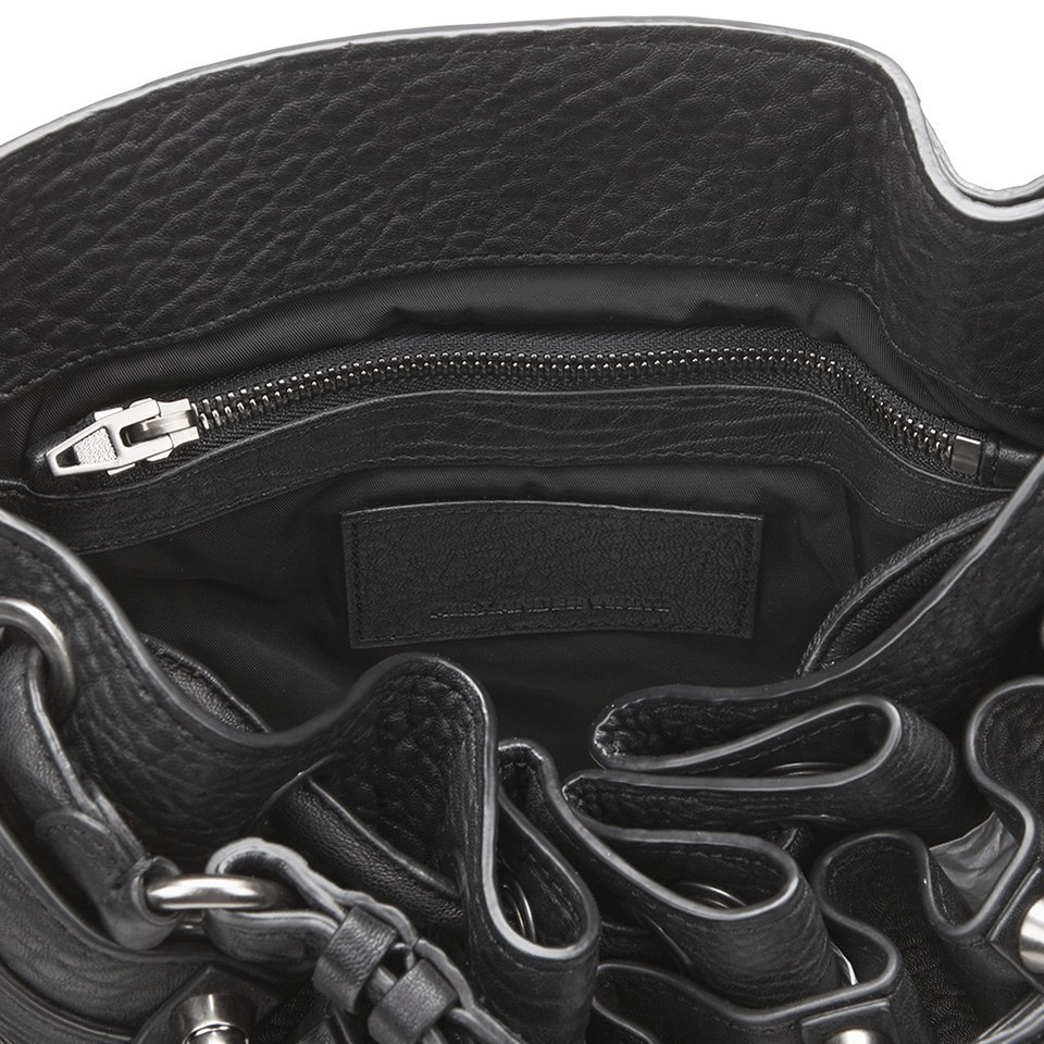 Alexander Wang Women's Diego Pebble Leather Bag - Black/Nickel Hardware