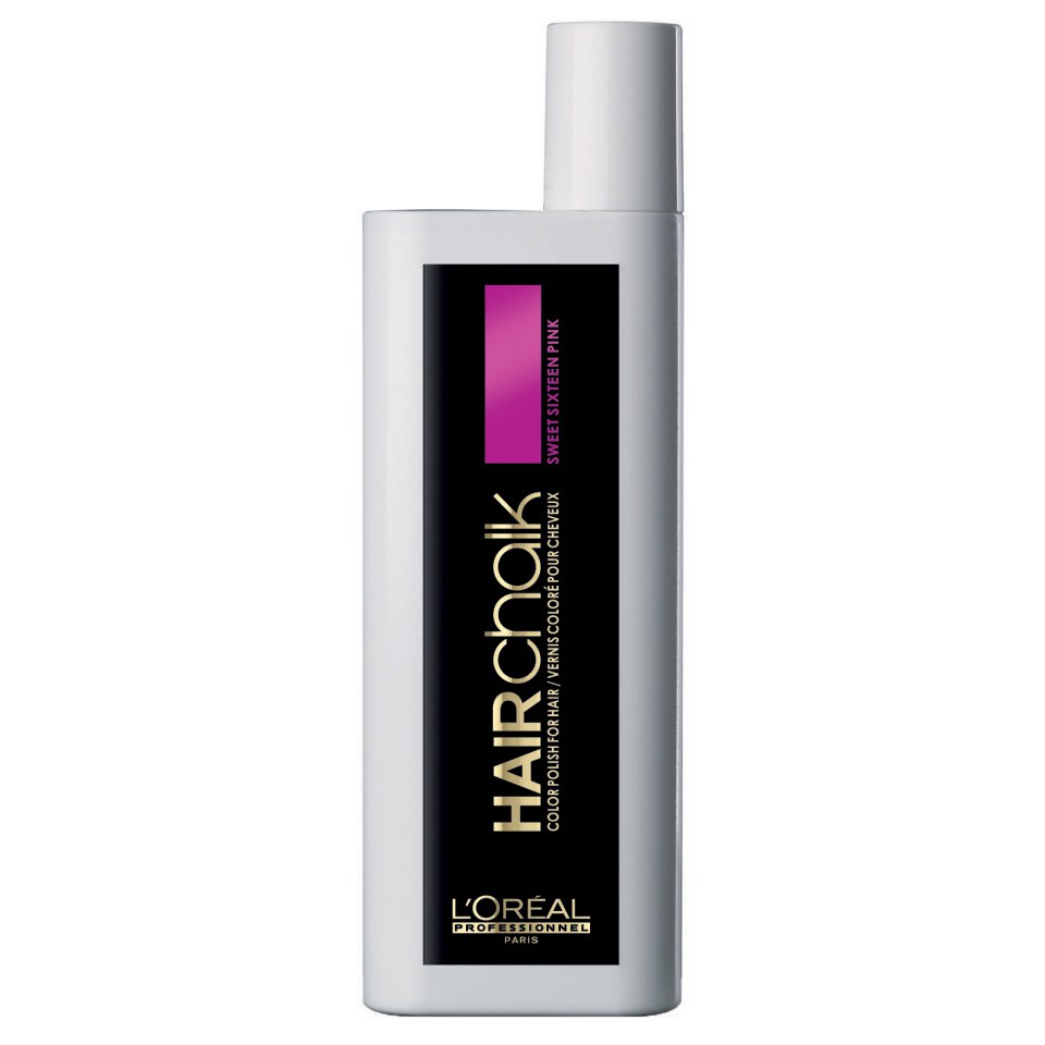 L'Oréal Hair Chalk and Applicator Sweet Sixteen Pink