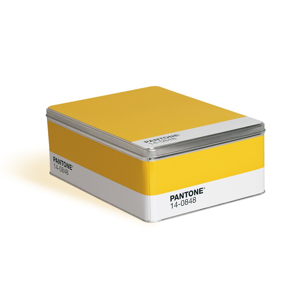 Seletti Pantone 14-0848  Mimosa Metal Storage Box