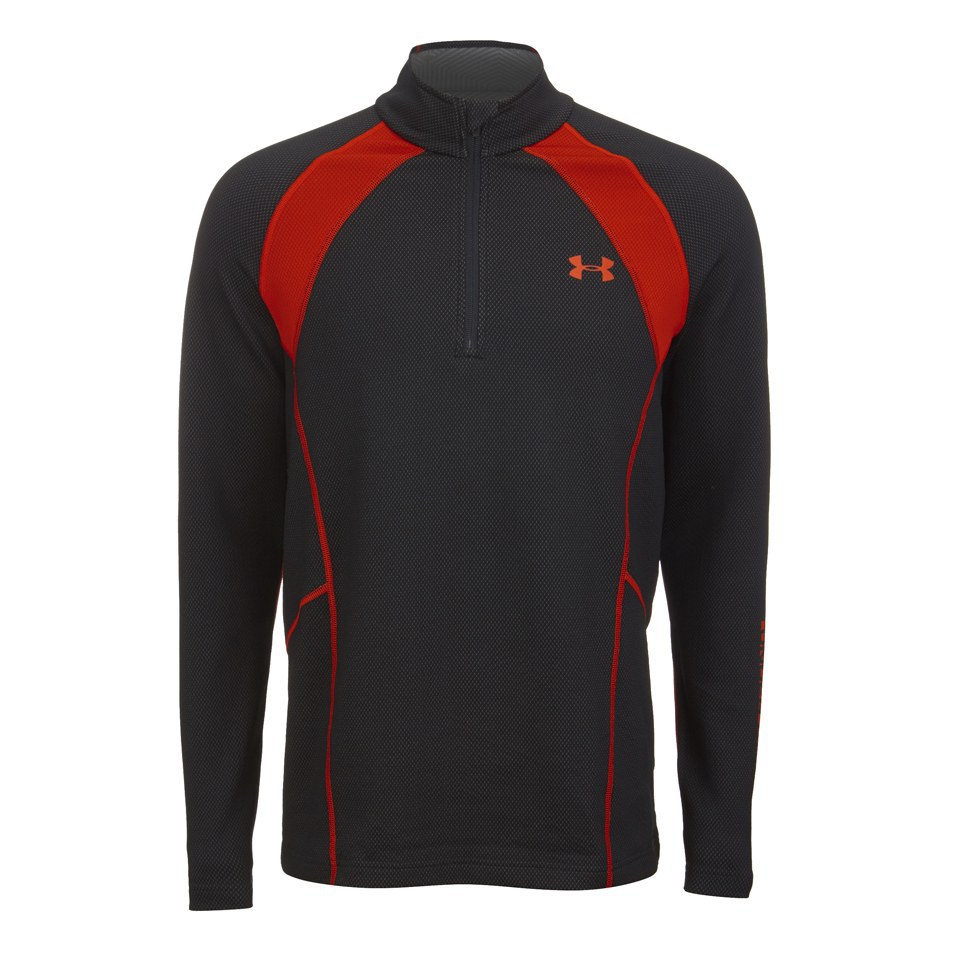 Under Armour Men's Cold Gear Infrared Thermo 1/4 Zip Top - Black