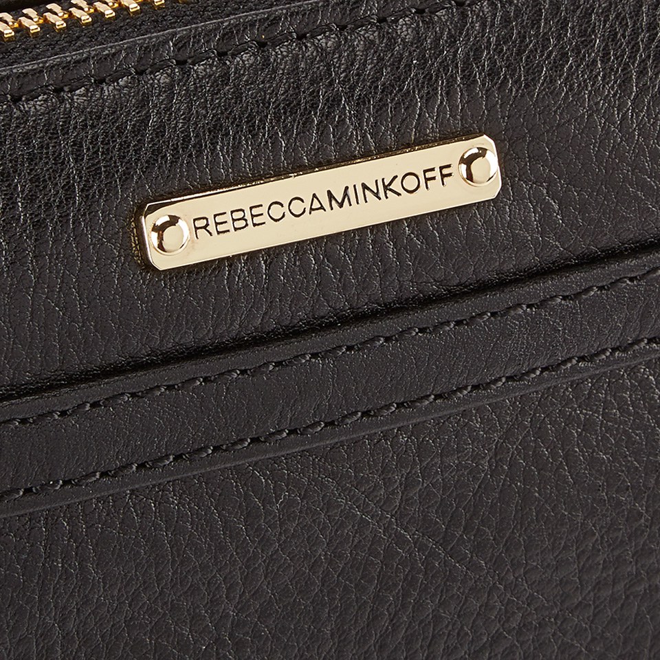 Rebecca Minkoff Women's Mini Mac Cross Body Bag - Black/Gold