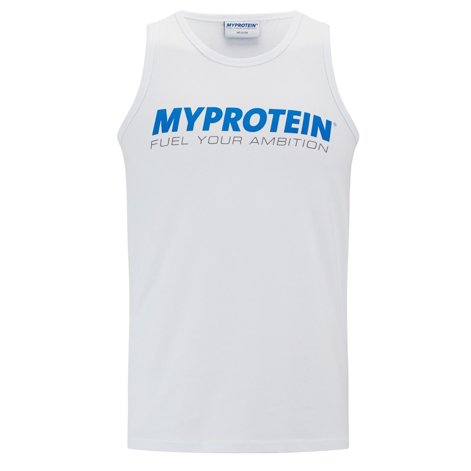 Myprotein Majica Bez Rukava- Bijela 
