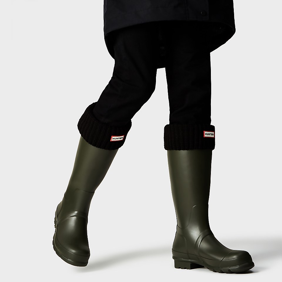 Hunter Men s Original Tall Wellies Dark Olive Allsole
