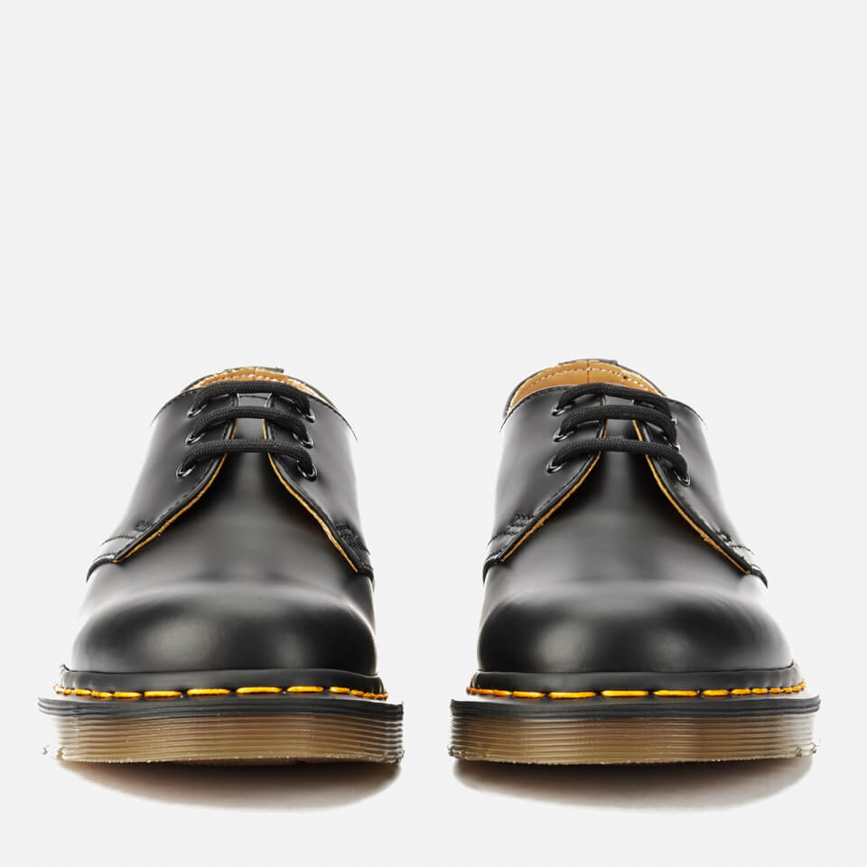 Dr. Martens 1461 Smooth Leather 3-Eye Shoes - Black | Worldwide ...