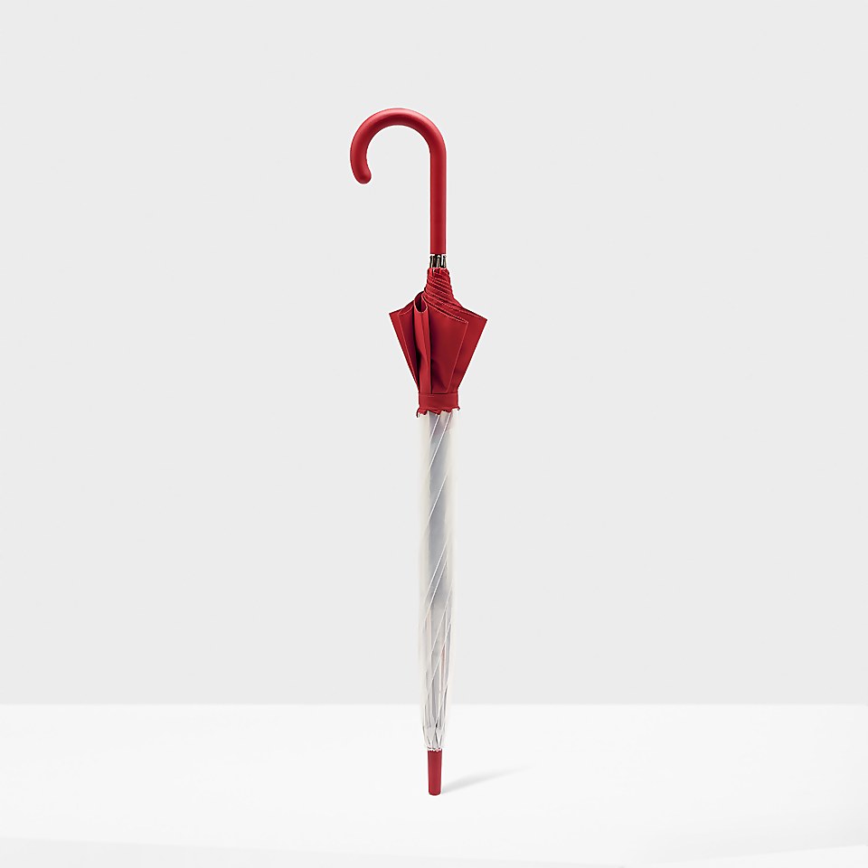 Hunter Women's Original Moustache Bubble Umbrella - Military Red