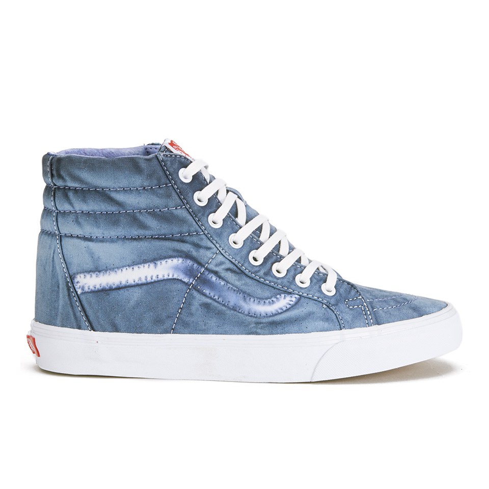 Vans Men s California SK8 Hi Reissue Vintage Sunfade Hi Top Trainers Dress Blue Allsole