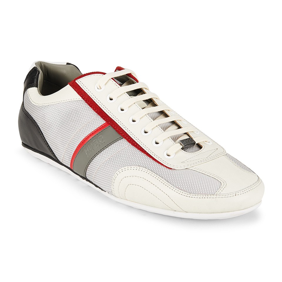 HUGO Men s Thatoz Trainers Light Pastel Grey Allsole