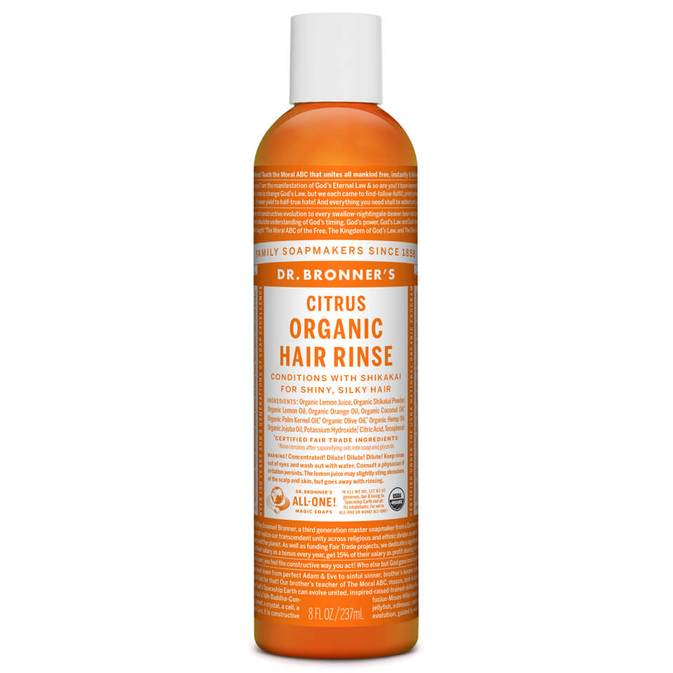 Dr. Bronner Organic Citrus Hair Conditioner Rinse (236 ml)
