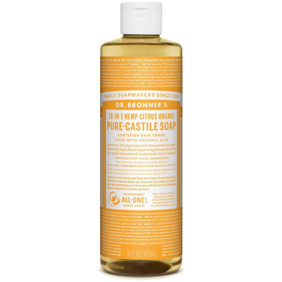 Dr. Bronner Organic Citrus Castile Liquid Soap (473 ml)