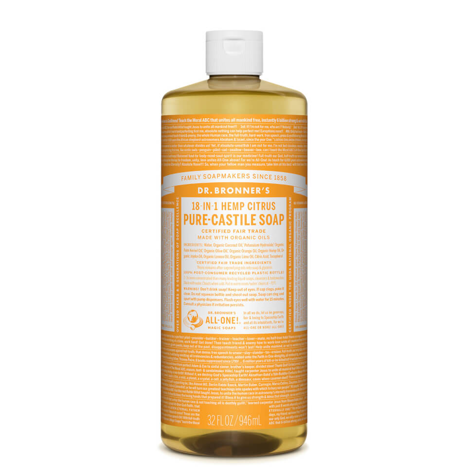 Dr. Bronner's Pure Castile Liquid Soap - Citrus 946ml