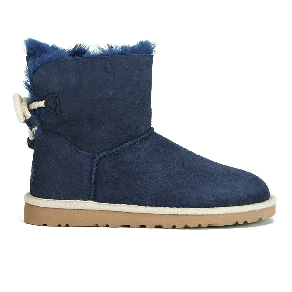 UGG Women s Selene Mini Sheepskin Boots Navy Coggles