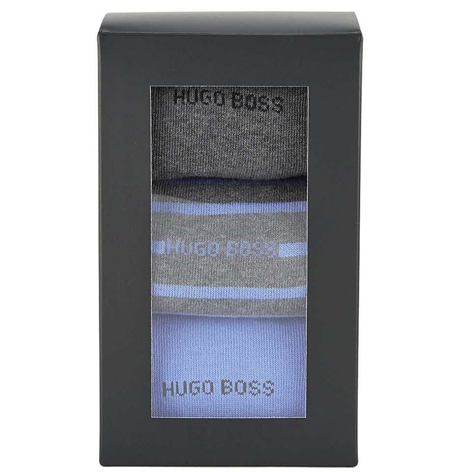 BOSS Hugo Boss Men's 3 Pack Socks Gift Set - Multi