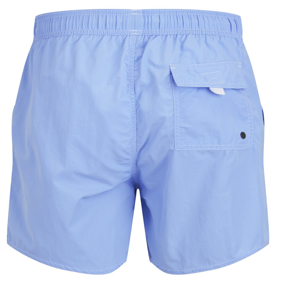 BOSS Hugo Boss Men's Lobster Swim Shorts - Light Blue