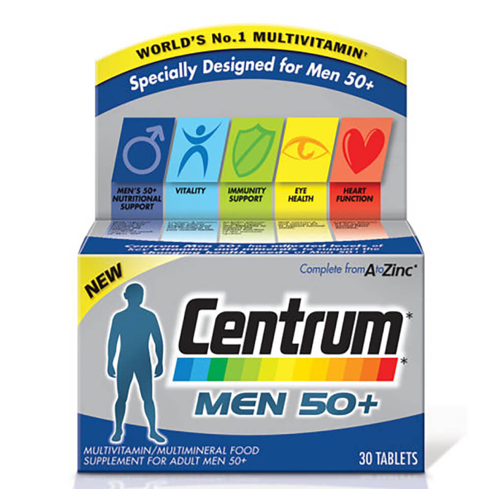 Centrum Men 50 Plus (30 Tablets)
