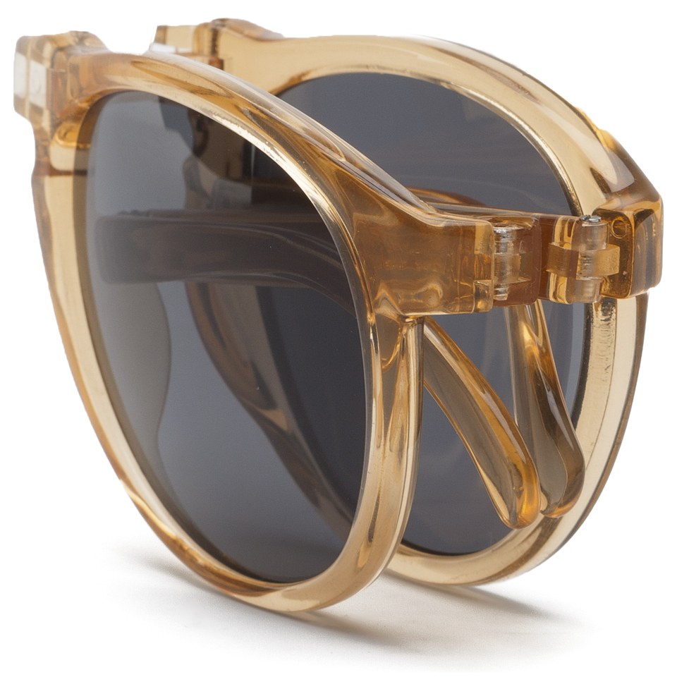 Sunpocket II Crystal Pine Aviator Sunglasses - Nude