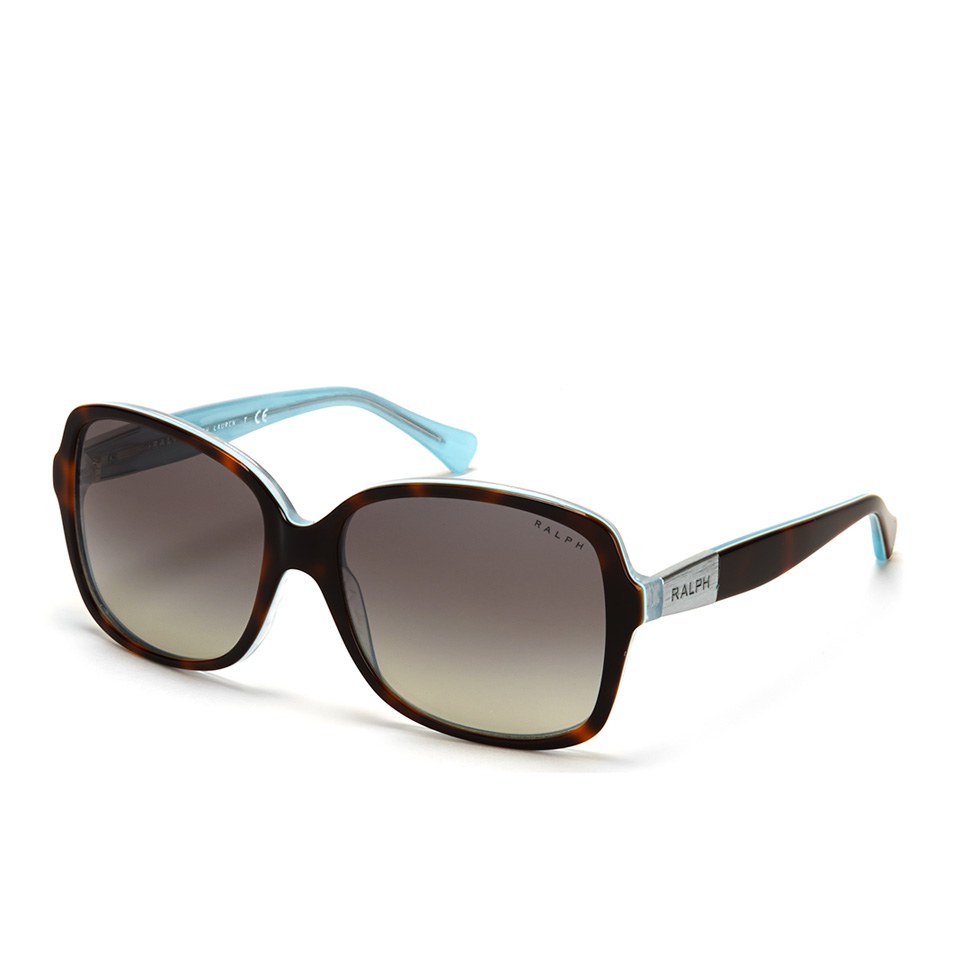 Polo Ralph Lauren Reclangular Women's Sunglasses - Tort/Turquoise