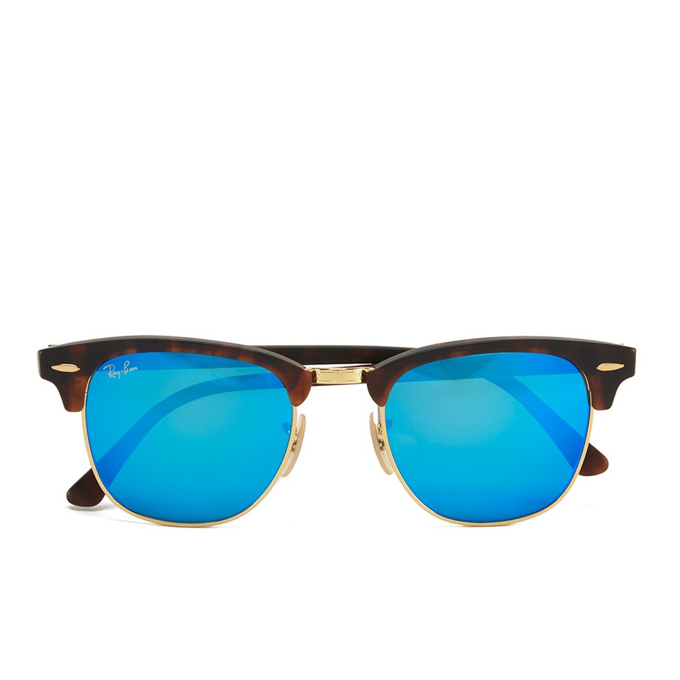 Ray-Ban Clubmaster Sunglasses - Sand Havana/Gold - 51mm