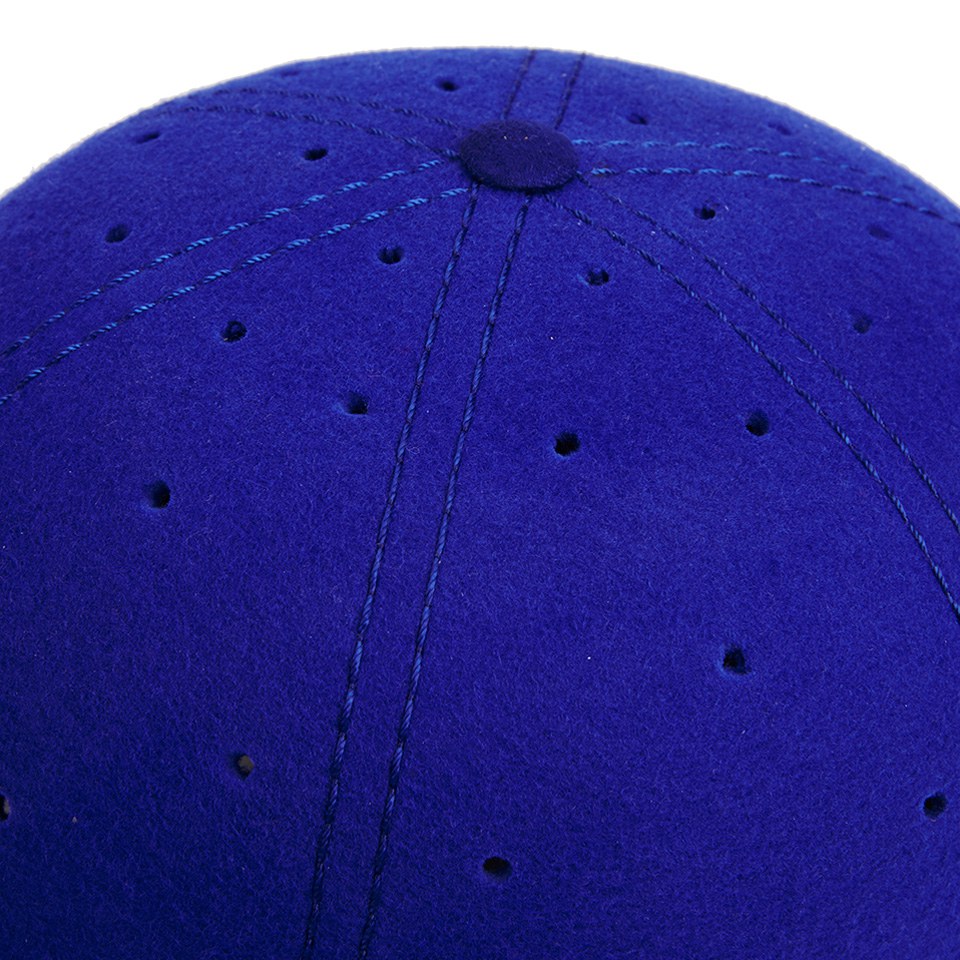 Christys' London Men's Perforated British Ball Cap - Blue