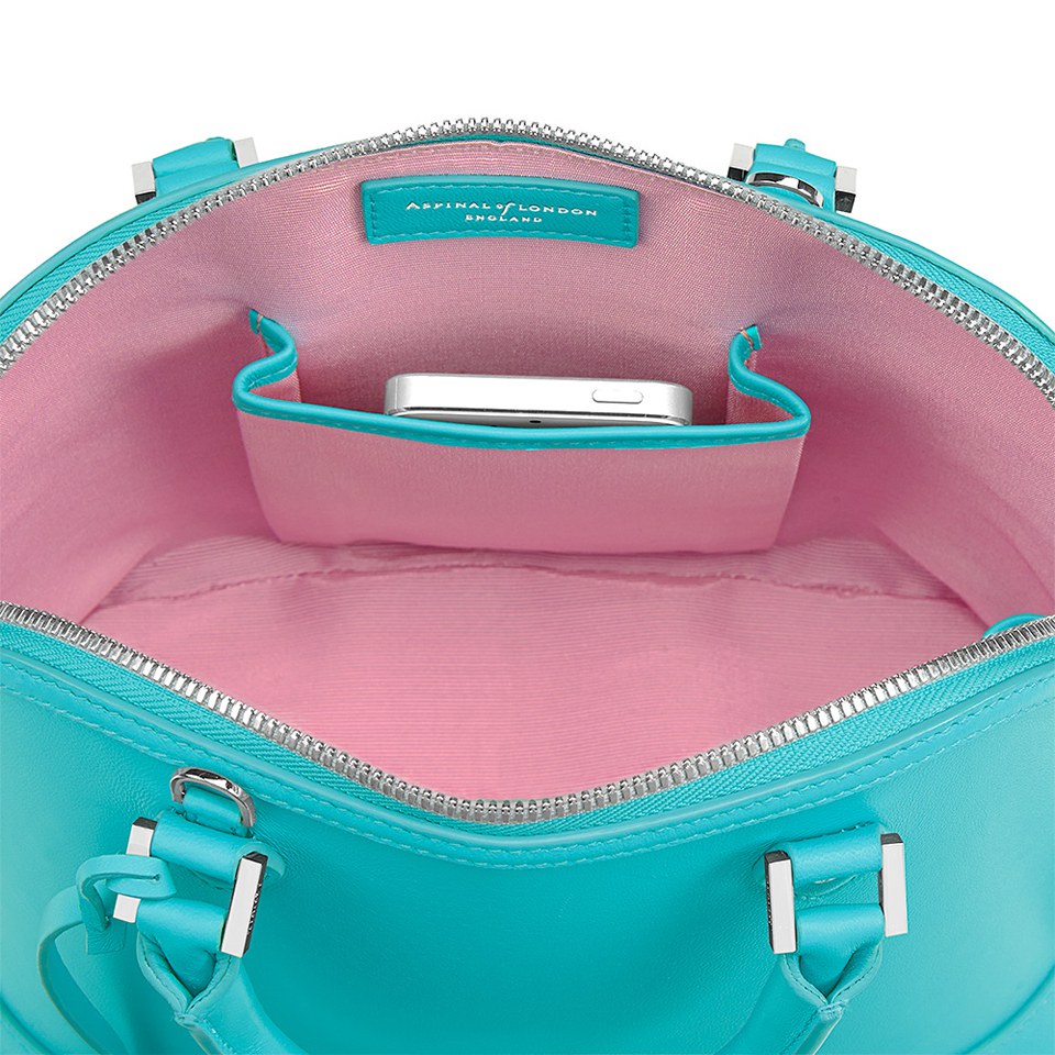 Aspinal of London Hepburn Tote Bag - Aqua Nappa