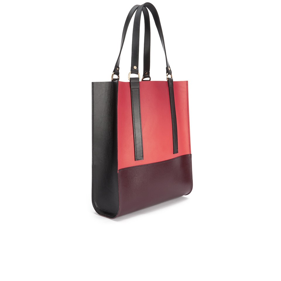 Danielle Foster Women's Kelly Tote Bag - Black/Coral/Burgundy