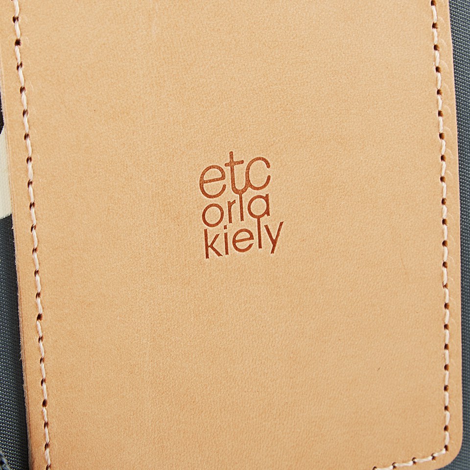 Etc by Orla Kiely Women's Flower Spot Nylon Mini Box Bag - Pebble
