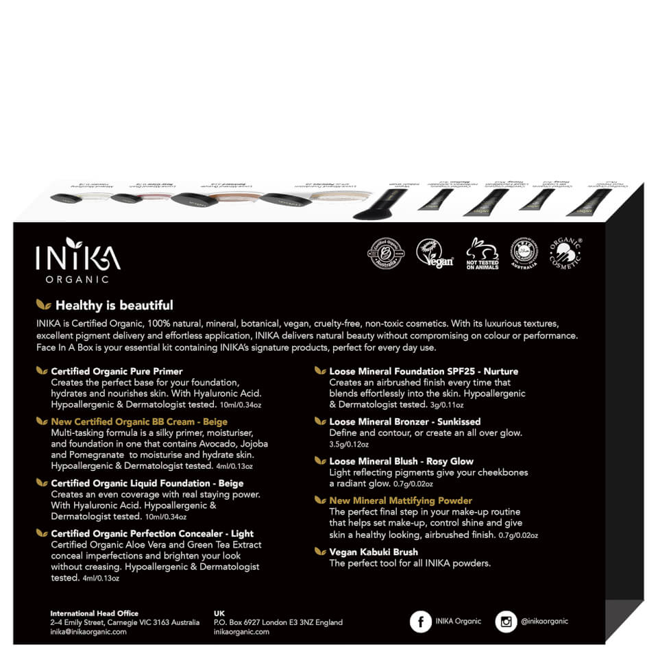 INIKA Face in a Box Starter Kit – Patience (Medium)