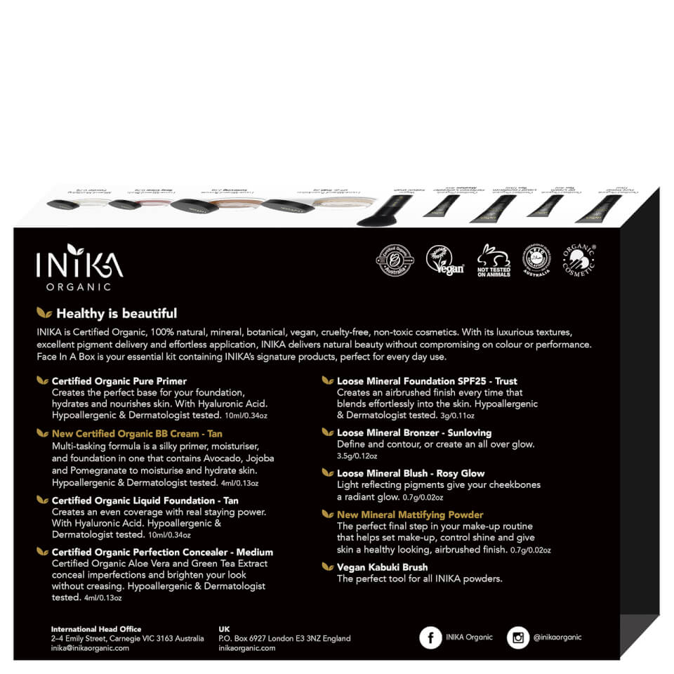 INIKA Face in a Box Starter Kit – Trust (Medium)