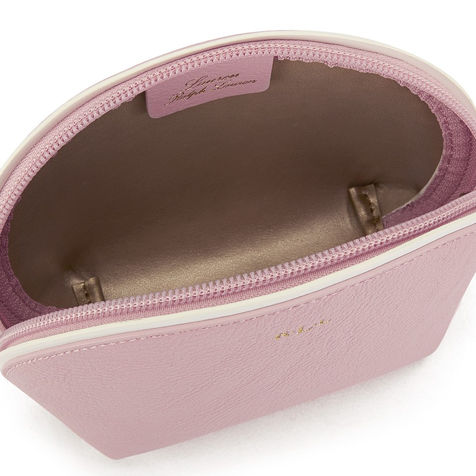 Lauren Ralph Lauren Women's Dorset Shell Cosmetic Case - Tea Rose