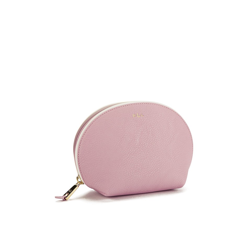 Lauren Ralph Lauren Women's Dorset Shell Cosmetic Case - Tea Rose