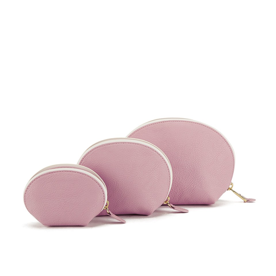 Lauren Ralph Lauren Women's Dorset Shell Cosmetic Case - Tea Rose