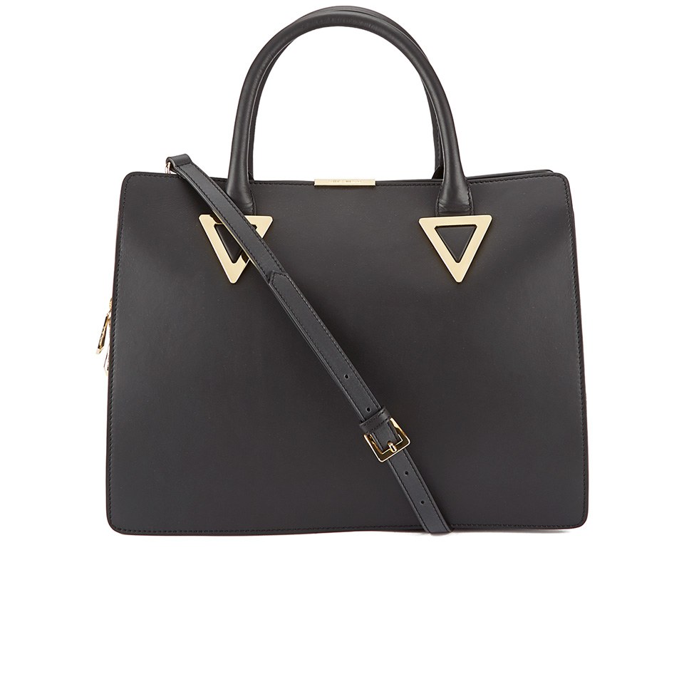 Matthew Williamson Women's City Tote Bag - Black/Leopard