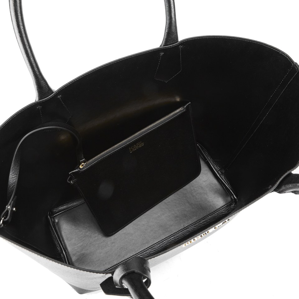 Karl Lagerfeld Karl Kolor Shopper Bag - Black