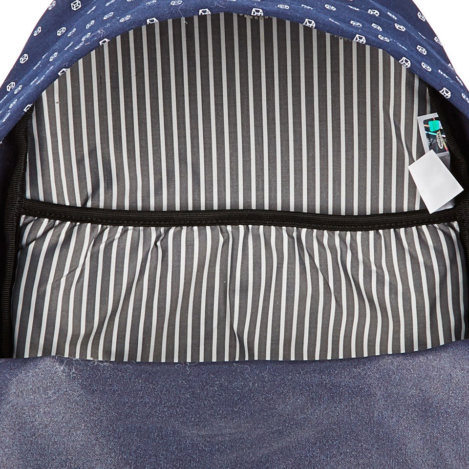 Eastpak Padded Pak'r Backpack - Lifeike Printed Navy