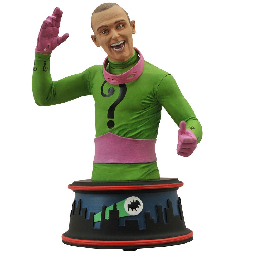 Batman Riddler Diamond Diamond Select DC Comics Batman 1966 Riddler Bust