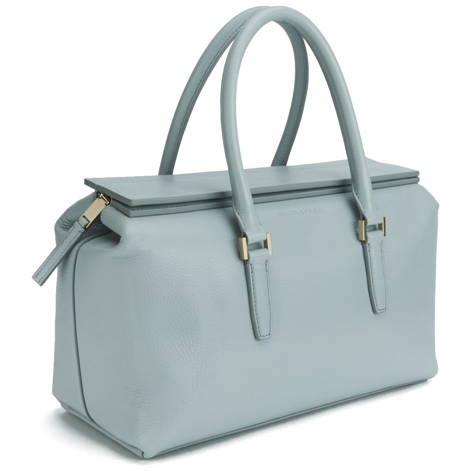 Nicole Farhi Women's Aella Top Handle Bowler - Lagoon