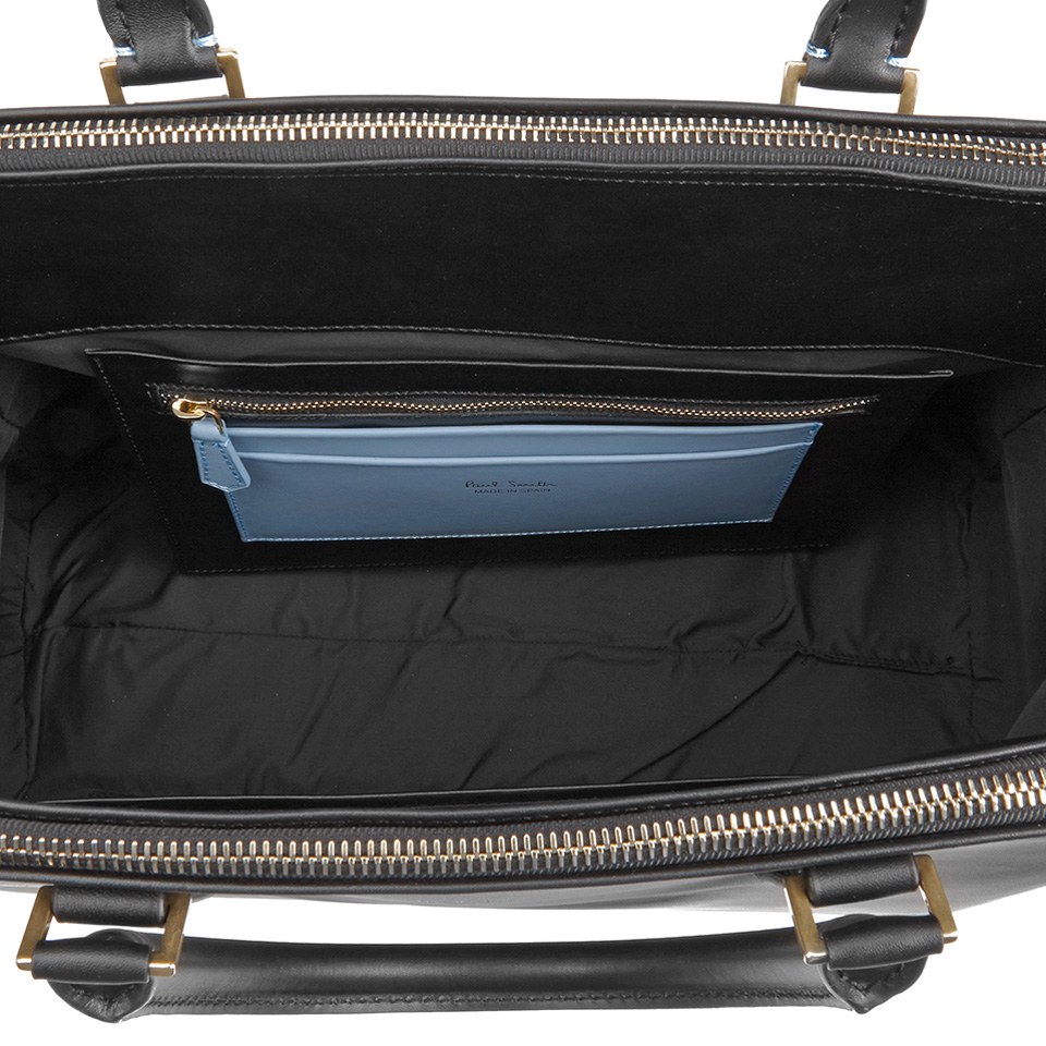 Paul Smith Accessories Double Zip Tote Bag - Black