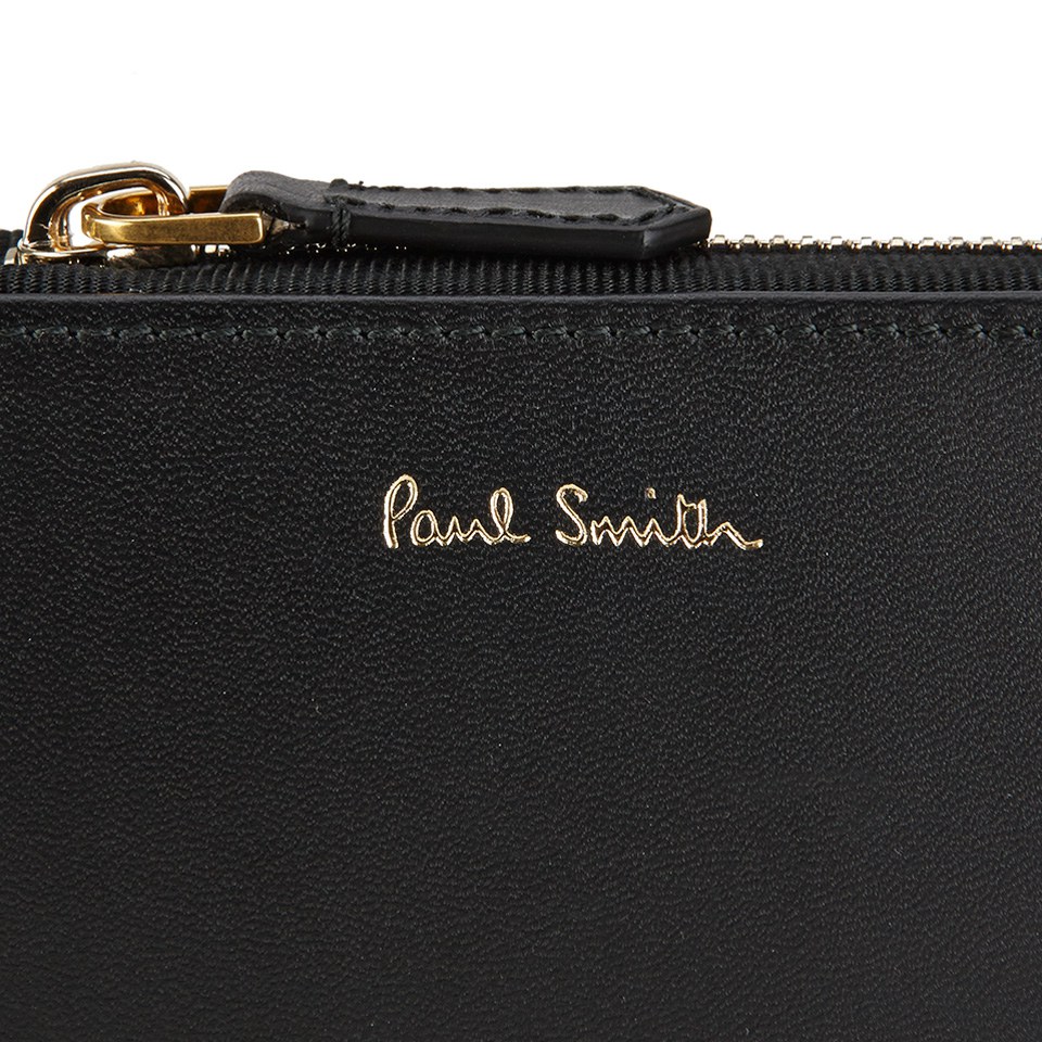 Paul Smith Accessories Large Zip Around Purse - Black