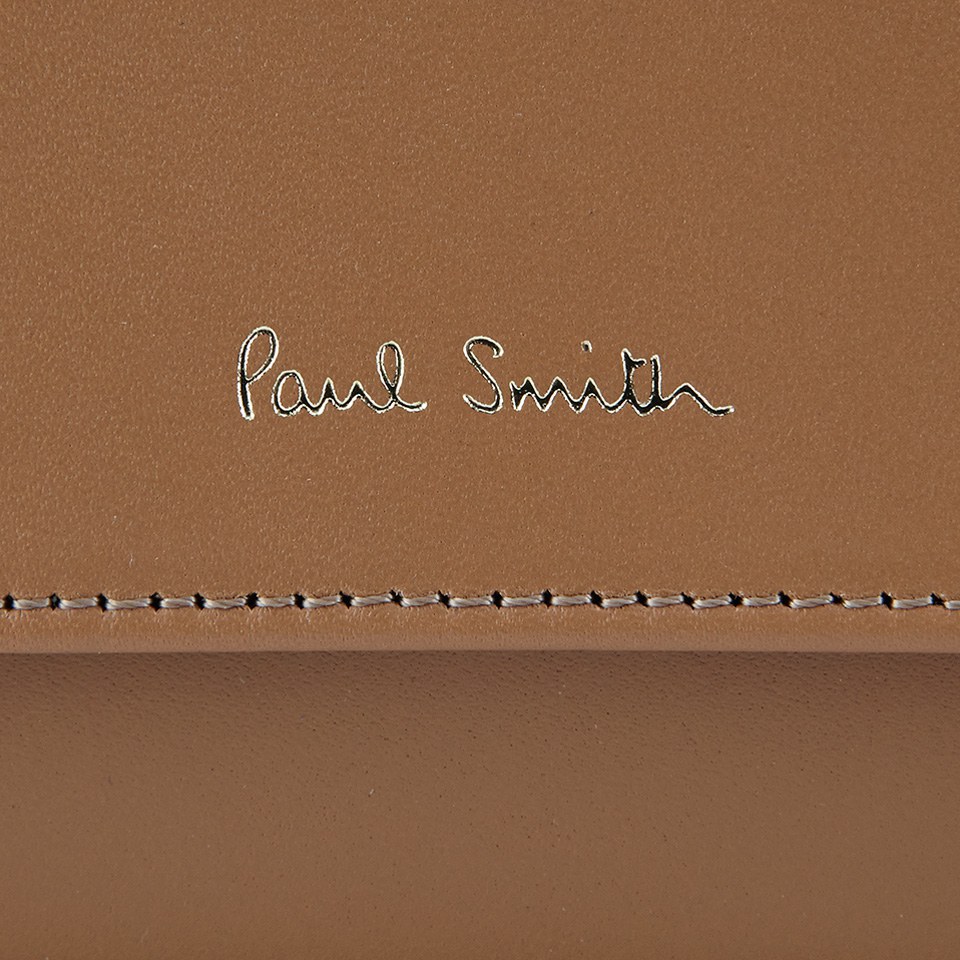 Paul Smith Accessories Trifold Continental Purse - Tan