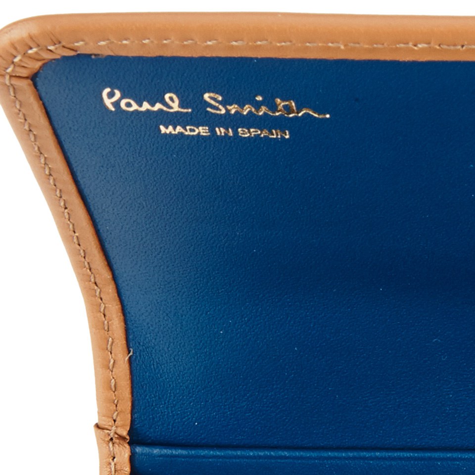 Paul Smith Accessories Trifold Continental Purse - Tan