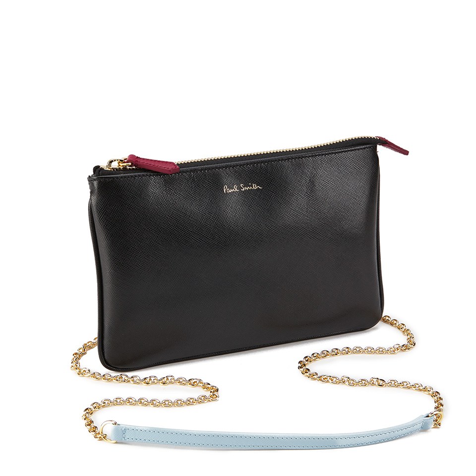 Paul Smith Accessories Pouch with Chain - Black