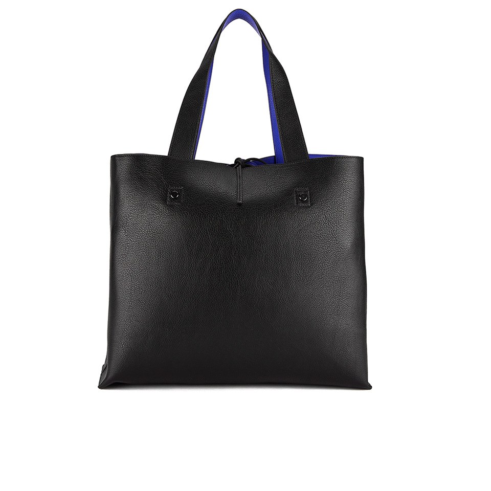 Calvin Klein Women s Stef Reversible Tote Bag Black Navy